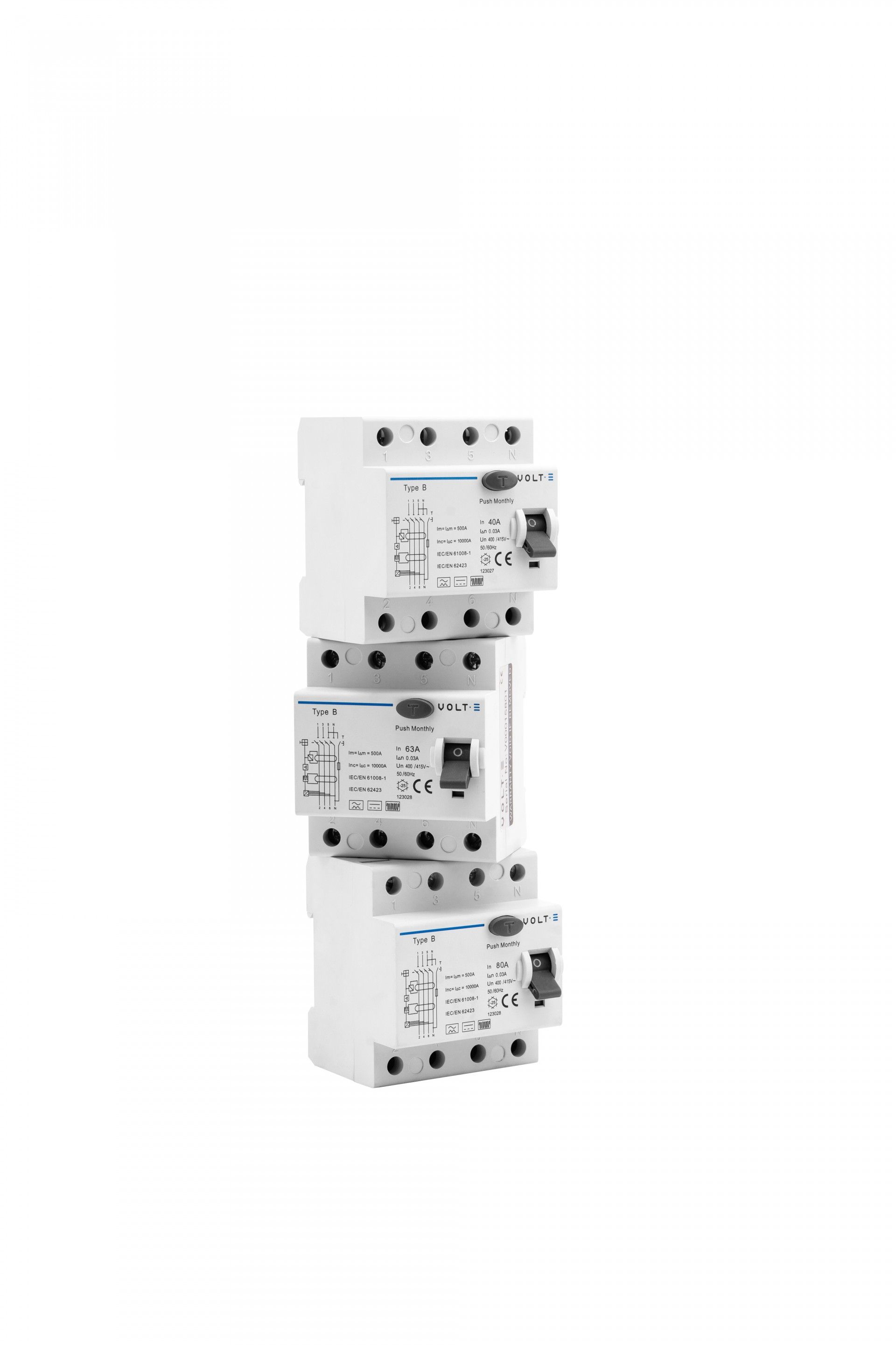 Diferencial Residual Tipo B 4P 63A