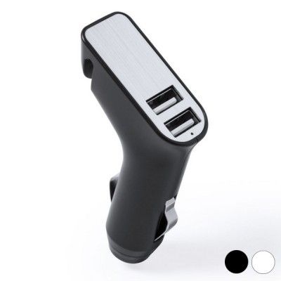 Carregador USB para Automóvel com Martelo Quebra Vidros 145333 3000 mAh