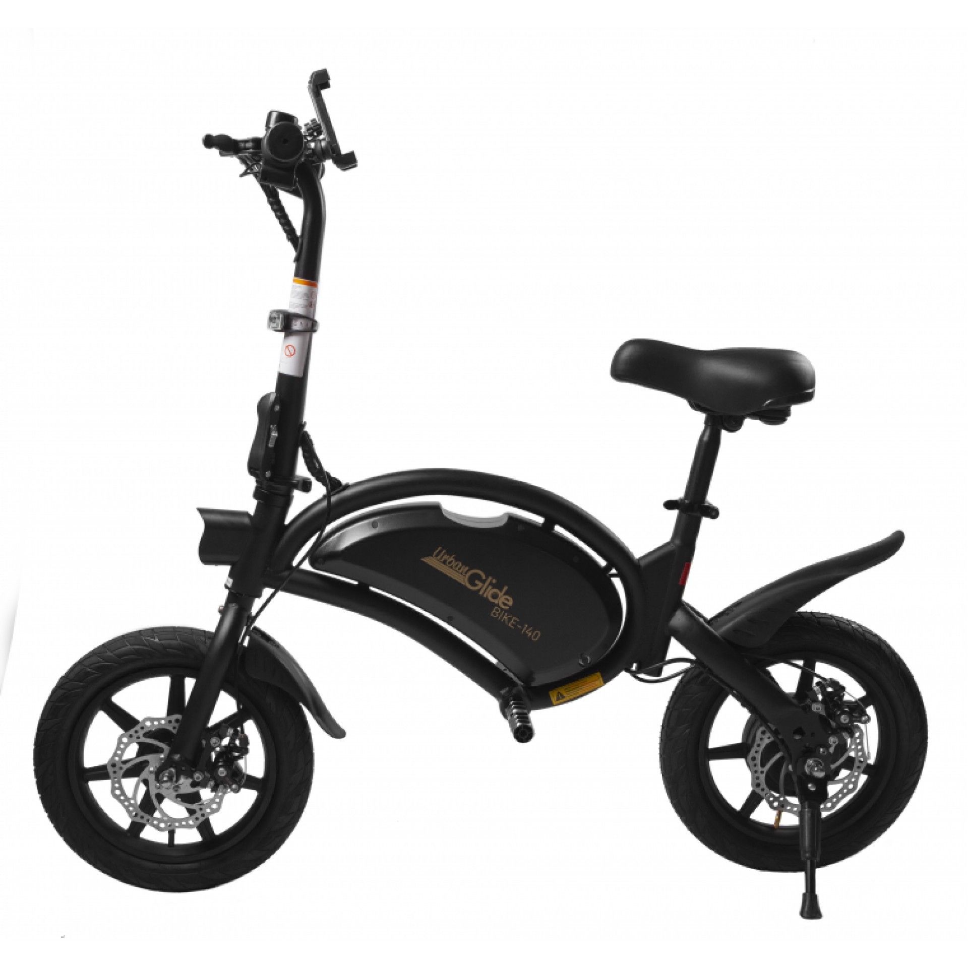 URBANGLIDE Bicicleta Electrica s/pedais BIKE 140 6AH Preto - 56792