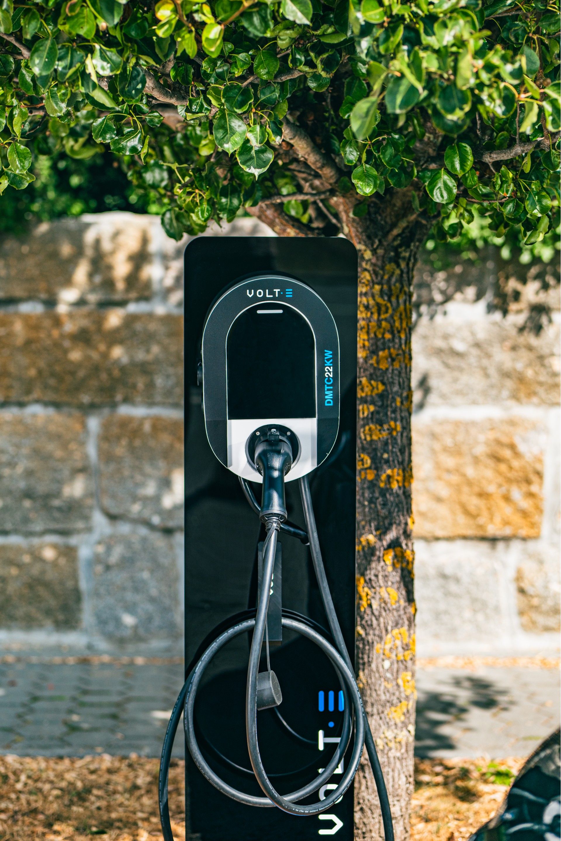 Wallbox em AC com cabo tipo II Incorporado