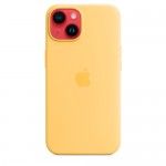 iPhone 14 Silicone MagSafe - Amarelo solar