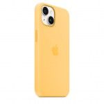 iPhone 14 Silicone MagSafe - Amarelo solar