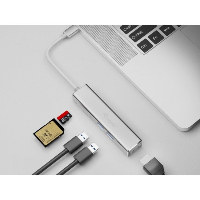 Adaptador USB-C Multifunes 5 em 1