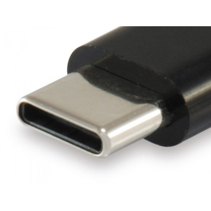 Equip 133472 adaptador para cabos USB C Micro USB B Preto