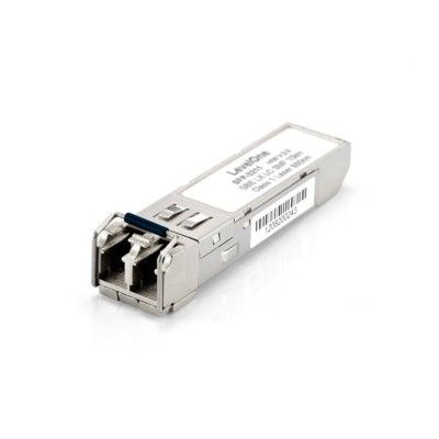 1.25Gbps Ethernet Transceiver Singlemode. SFP Type 1310nm. VCSEL-10km. Duplex LC