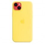 Capa Silicone Magsafe iPhone 14 Plus - Amarelo can?rio