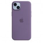 Capa Silicone Magsafe iPhone 14 Plus - Iris p?rpura