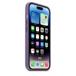 Capa Silicone Magsafe iPhone 14 Pro - Iris p?rpura