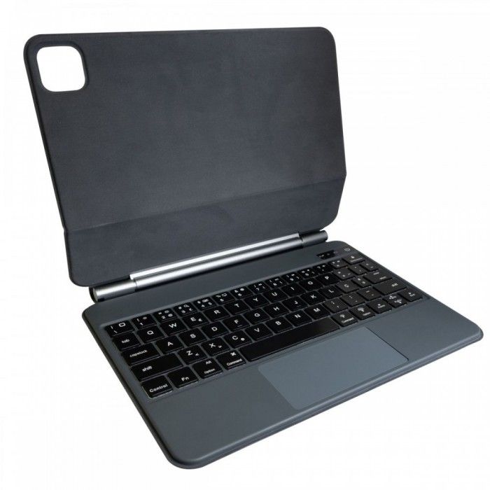 Magnetic Magic Case + Keyboard (PT) p/ iPad Pro 11/Air BT Cinza