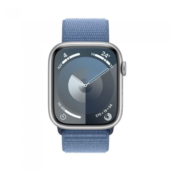 Watch S9 Cell 45mm Prateado/Azul-inverno Loop