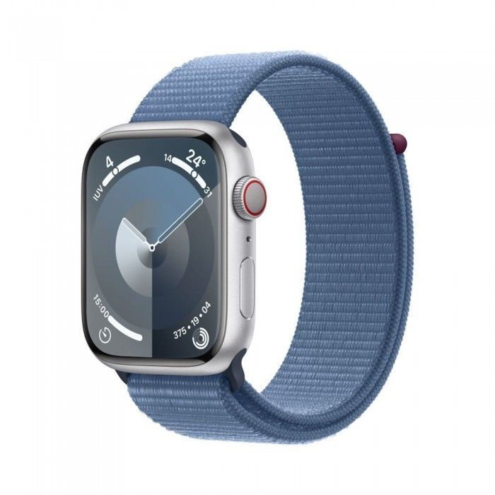 Watch S9 Cell 45mm Prateado/Azul-inverno Loop