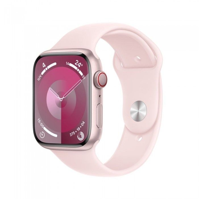 Watch S9 Cell 45mm Rosa/Rosa-claro Sport - M/L