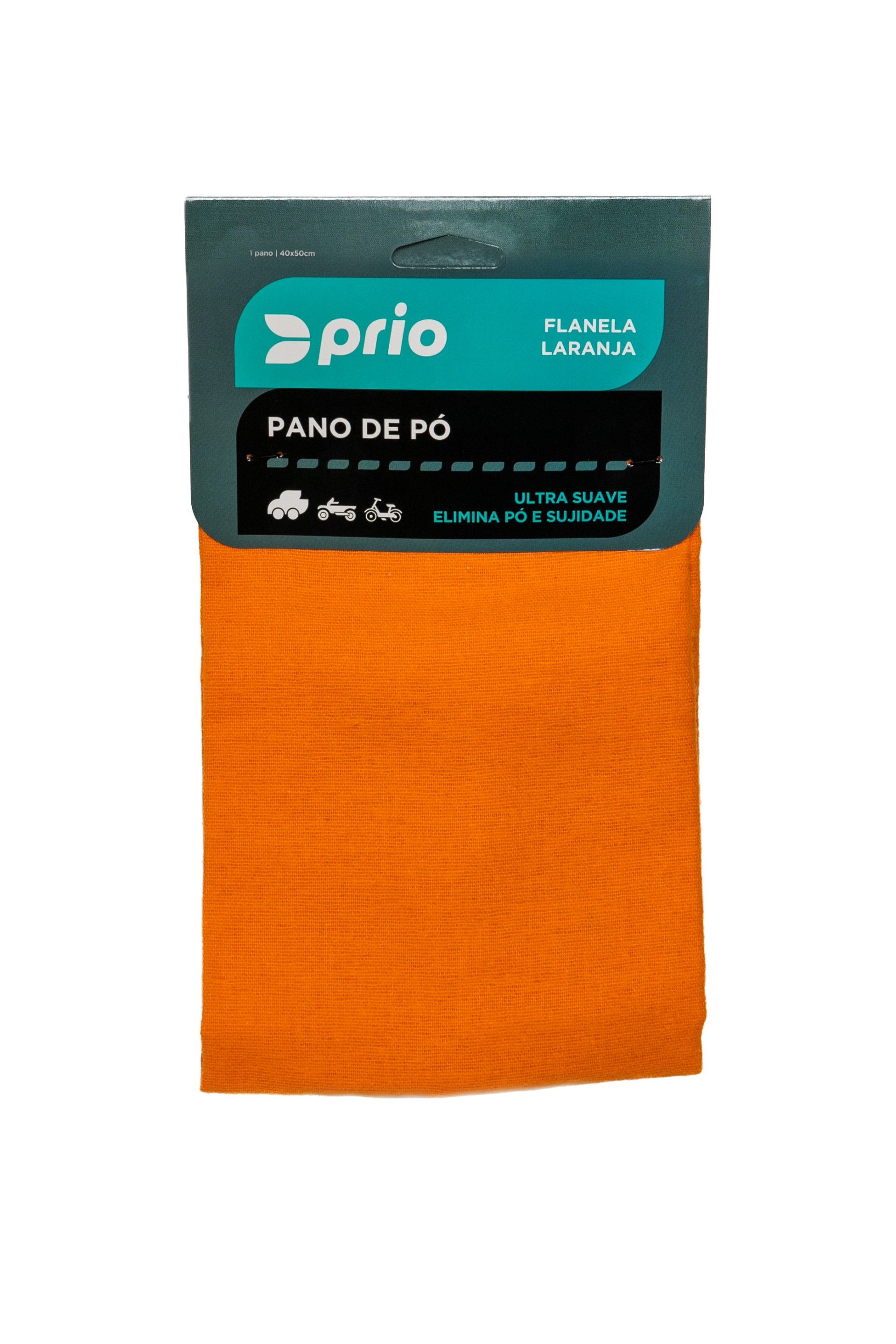 PRIO Pano De Pó (Flanela Laranja) 40X50Cm
