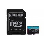 Carto de Memria MicroSD Canvas Go Plus 256GB Class 10 UHS-I U3 V30 A2 170MB/s 90MB/s