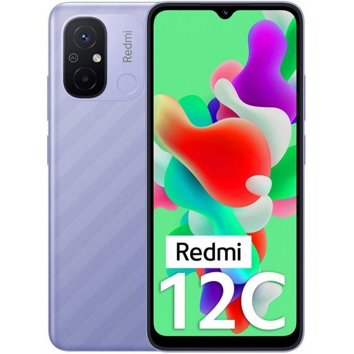 Smartphone Redmi 12C 6.71P 4GB/128GB Lavanda