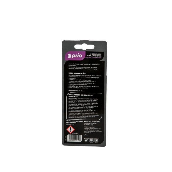 PRIO Ambientador Para Automóvel Sense Frutos Vermelhos PRIO Ambientador Para Automóvel Sense Frutos Vermelhos