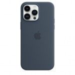 iPhone 14 Pro Max Silicone MagSafe - Azul trovoada