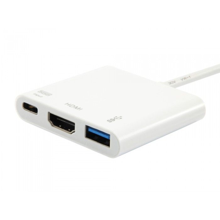 Adaptador USB-C para HDMI / USB a / PD M/F