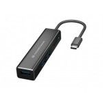 HUB USB-C 3.0 3XUSB 3.0 + LEITOR de cartes