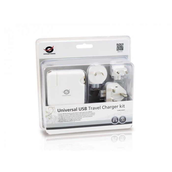 Carregador Universal USB Travel kit