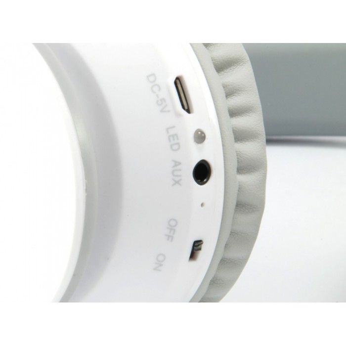 Auscultadores Conceptronic Parris Wireless Bluetooth Branco
