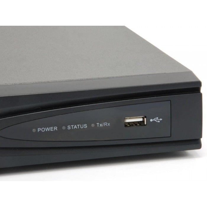 4-Channel PoE Network Video Recorder. 4 PoE Outputs. H.265/264