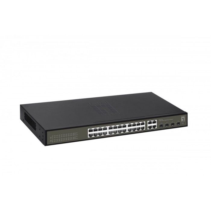 LevelOne GES-2128 switch de rede Gerido L2 Gigabit Ethernet (10/100/1000) Preto