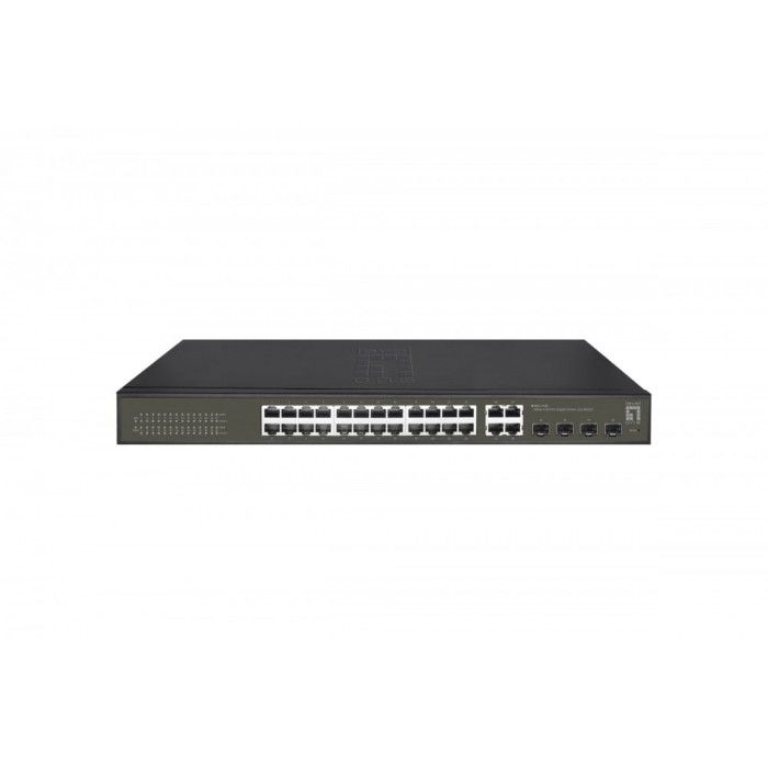 LevelOne GES-2128 switch de rede Gerido L2 Gigabit Ethernet (10/100/1000) Preto