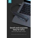 Leopard Type-C To USB3.0 * 3 + PD + Card reader 5 In 1 HUB