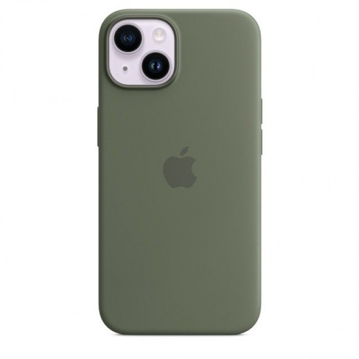 Capa Silicone Magsafe iPhone 14 - Azeitona