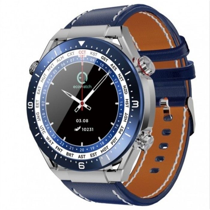 Smartwatch Maxcom Ecowatch EW01 Silver/Blue