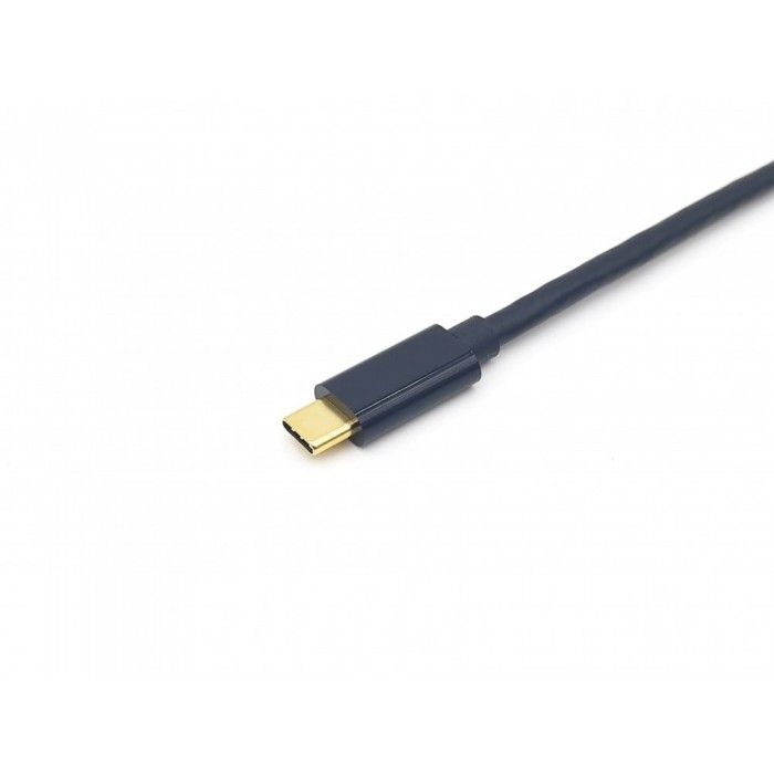 Equip 133412 adaptador de cabo de vdeo 2 m USB Type-C HDMI Type A (Standard) Preto
