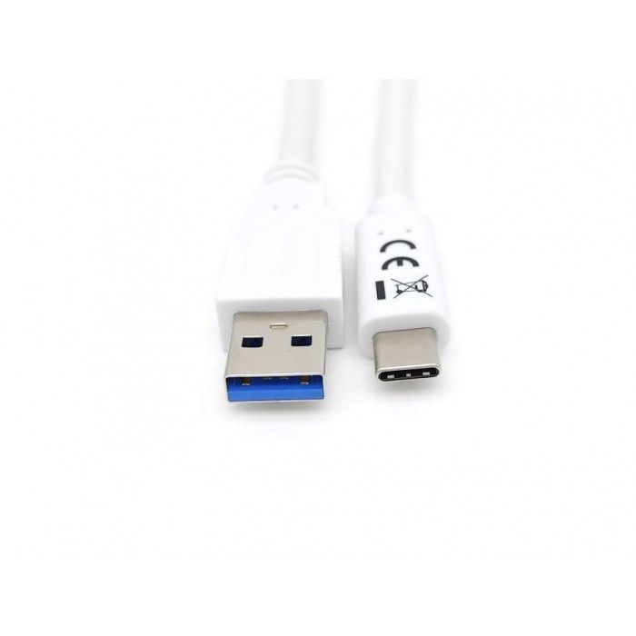 Equip 128363 cabo USB 1 m USB 3.2 Gen 1 (3.1 Gen 1) USB A USB C Branco