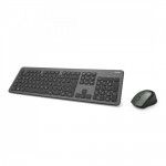 Combo Wireless Teclado/Rato, Anthracite/Preto