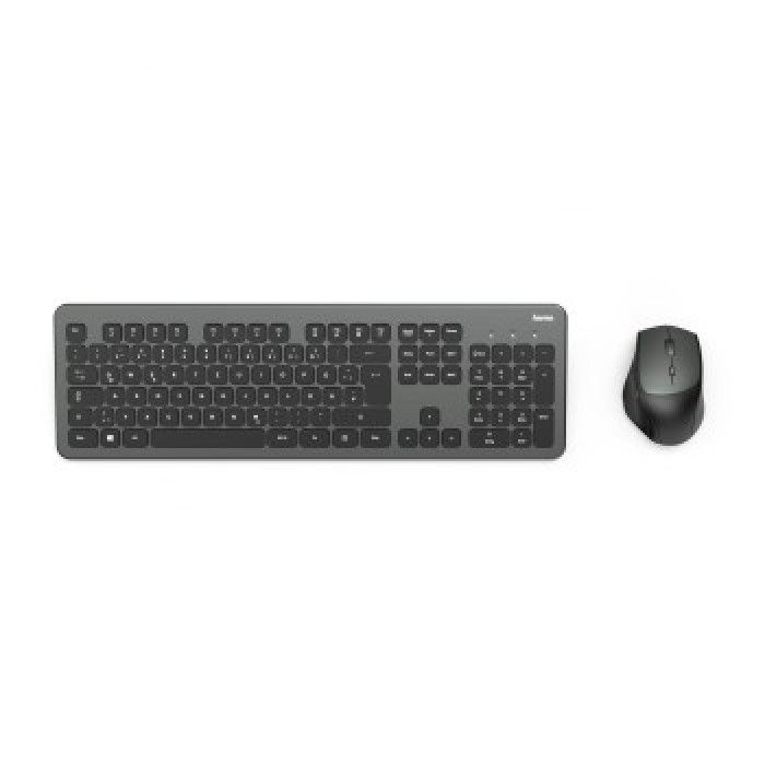 Combo Wireless Teclado/Rato, Anthracite/Preto