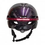 Capacete Livall BH51M Neo Luz Branco,ULT.Violet TAM M