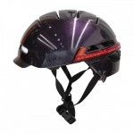 Capacete Livall BH51M Neo Luz Branco,ULT.Violet TAM M