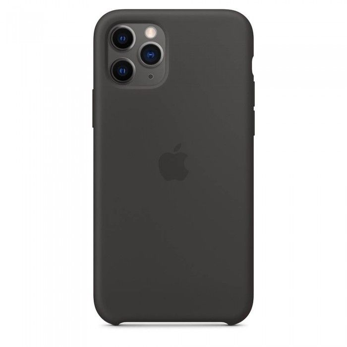 Capa em silicone Para iPhone 11 Pro - Preto