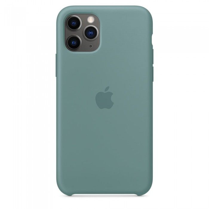 Capa em silicone Para iPhone 11 Pro - Verde cato