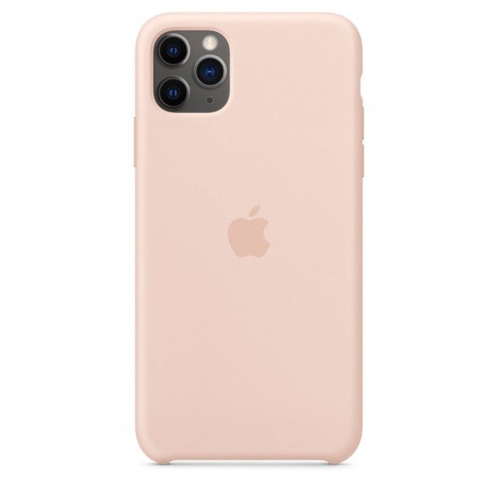 Capa em silicone Para iPhone 11 Pro Max - Rosa-Areia