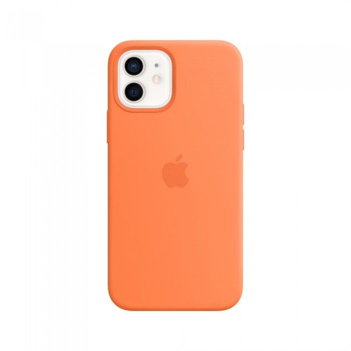 Capa em Silicone c/ MagSafe Para iPhone 12 / 12 Pro - Kumquat