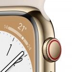 Watch S8 41mm Cell Dourado Ao Luz das estrelas