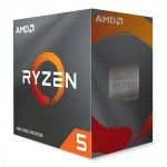 Processador Ryzen 5 4600G Box 3.7 GHZ UP TO 4.2 GHZ 6XCore 8MB 65W AM4