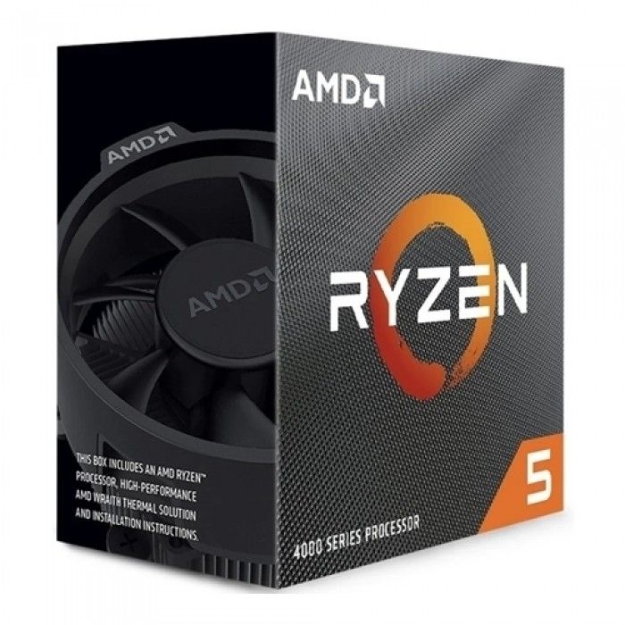 Processador Ryzen 5 4600G Box 3.7 GHZ UP TO 4.2 GHZ 6XCore 8MB 65W AM4