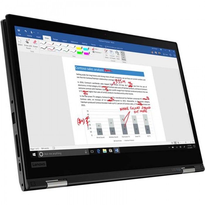 Porttil Thinkpad L13 Yoga 20R6 I3-10110U/8Gb/256Gb Ssd/W10H