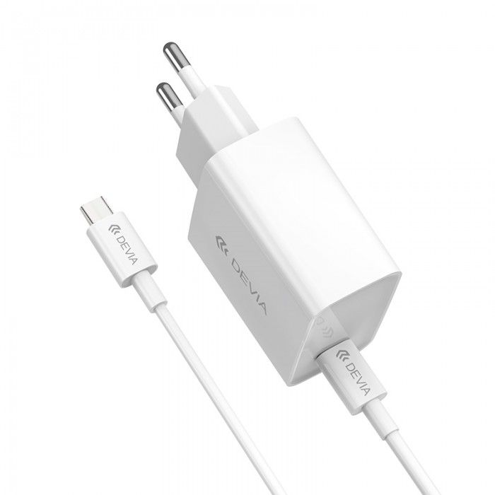 Adaptador de Corrente USB-C 20W + Cabo Lightning