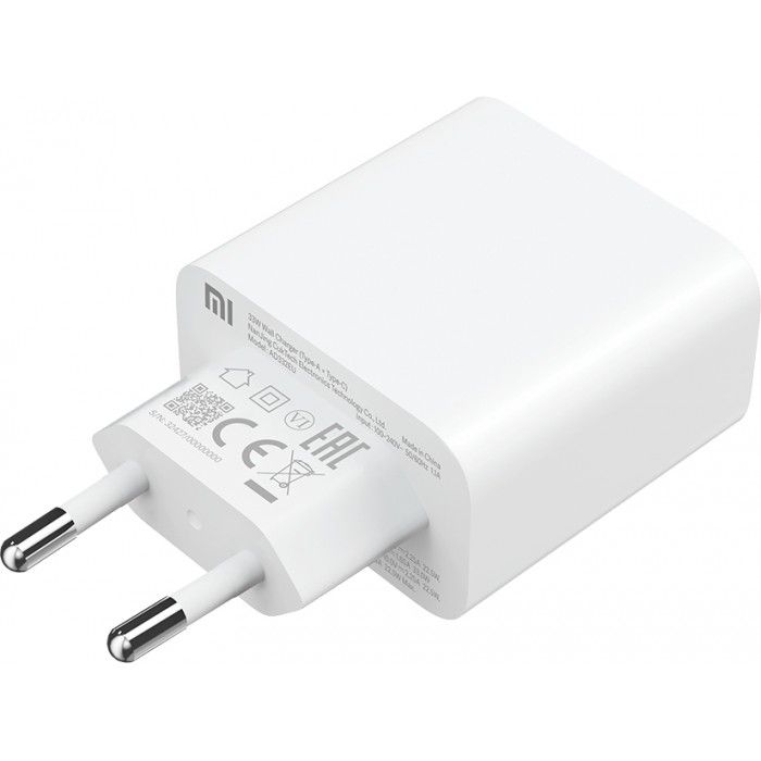 Carregador Mi 33W Type-A / Type-C Branco