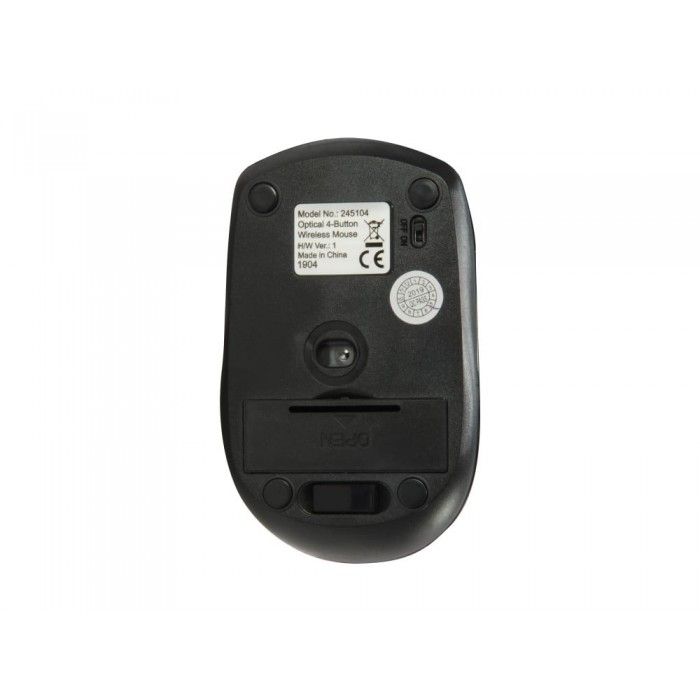 Equip 245104 rato Ambidestro RF Wireless tico 1600 DPI