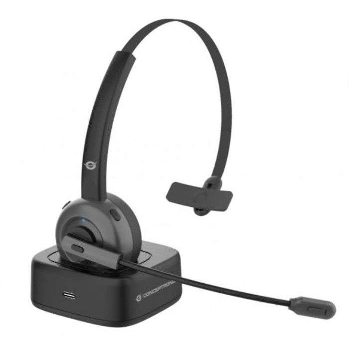 Headset Bluetooth c/ Charging Dock & Bluetooth USB Audio Adaptador