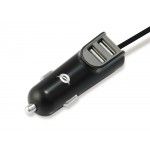 Carregador Isqueiro 2xUSB c/ Cabo USB-C